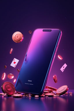 Smartphone com app casino Lazybar